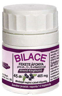 BILACE - feketeáfonya A-, C- és E vitaminnal
